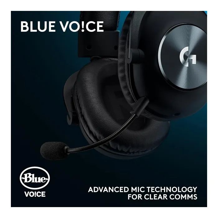 Навушники Logitech G PRO X SE Wired USB Black (981-001470) зображення 2