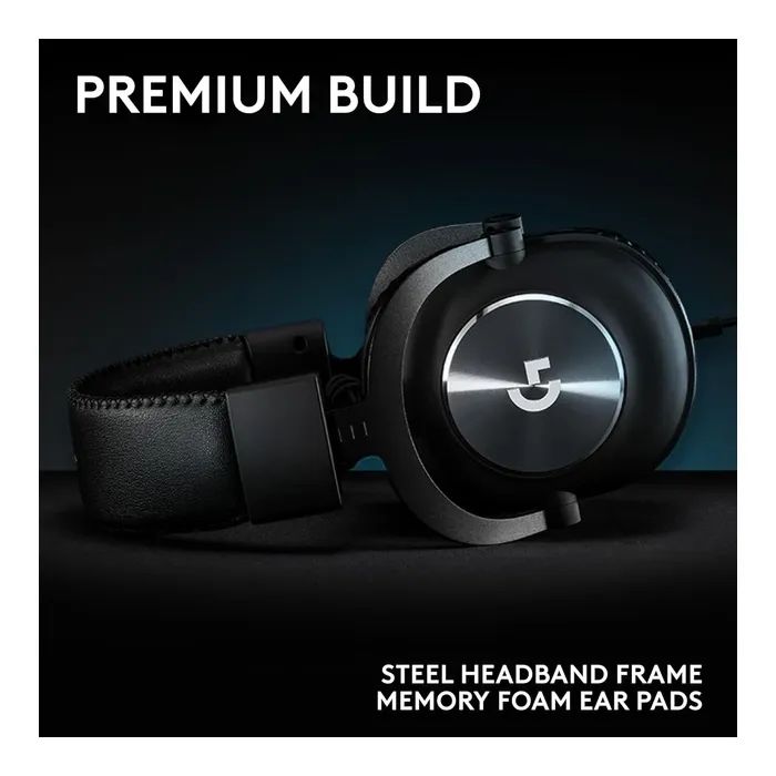 Навушники Logitech G PRO X SE Wired USB Black (981-001470) зображення 5