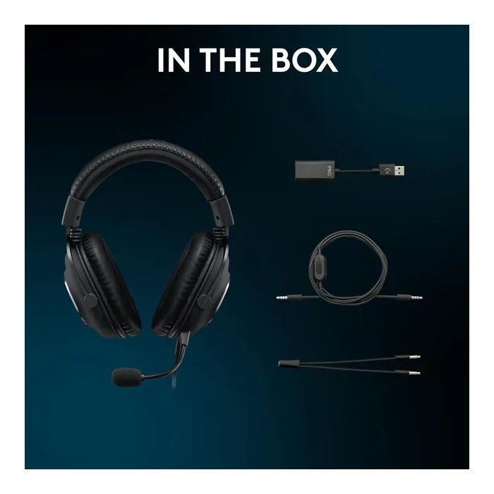 Навушники Logitech G PRO X SE Wired USB Black (981-001470) зображення 7