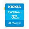 Карта памяти Kioxia 32GB SDXC class 10 UHS-I U3 V30 Exceria G2 (LNEX2L032GG4)
