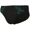 Плавки Arena Poseidonia Swim Briefs 009075-508 чорний, бірюзовий 80 (3468337622024) изображение 4