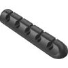 Держатель для кабеля Essager Desktop Cable Organizer 5 holes/grid Black (EXJLXQ-WN01)