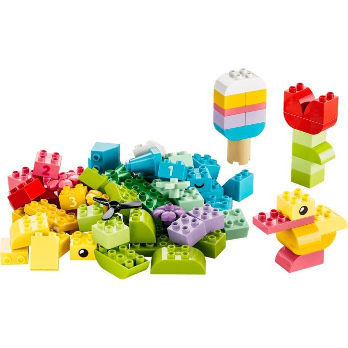Конструктор LEGO DUPLO Коробка кубиков для ярких творческих сборников (10479) изображение 11