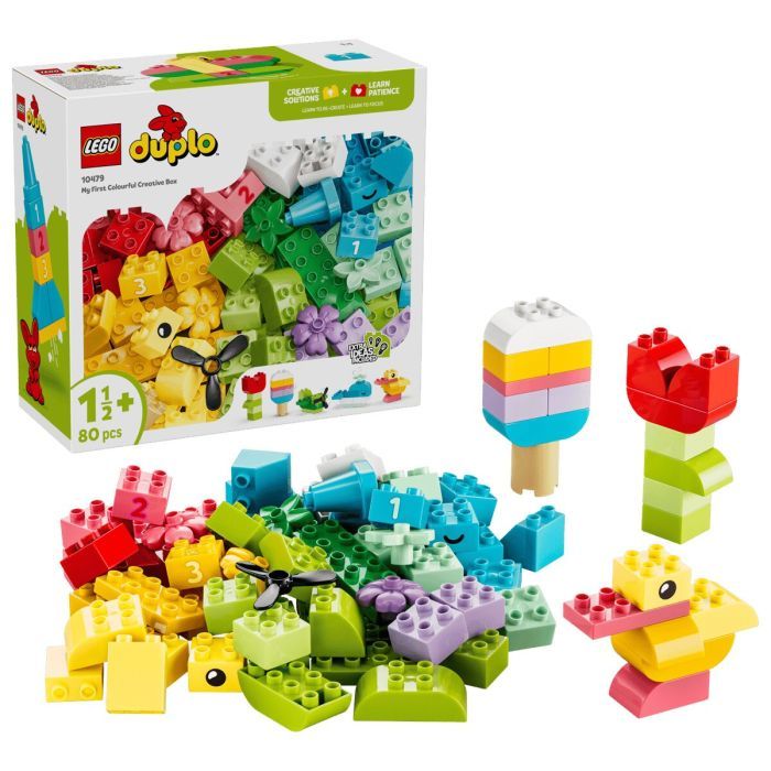 Конструктор LEGO DUPLO Коробка кубиков для ярких творческих сборников (10479) изображение 12