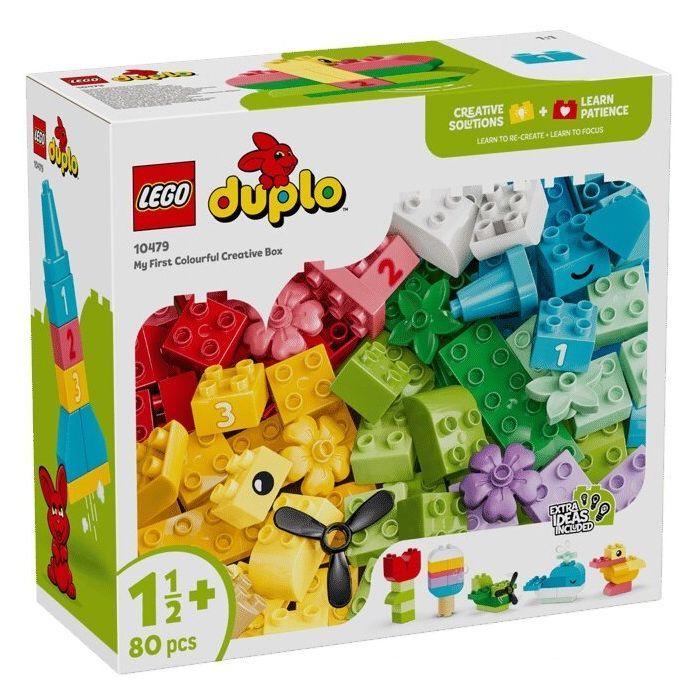 Конструктор LEGO DUPLO Коробка кубиков для ярких творческих сборников (10479) изображение 13