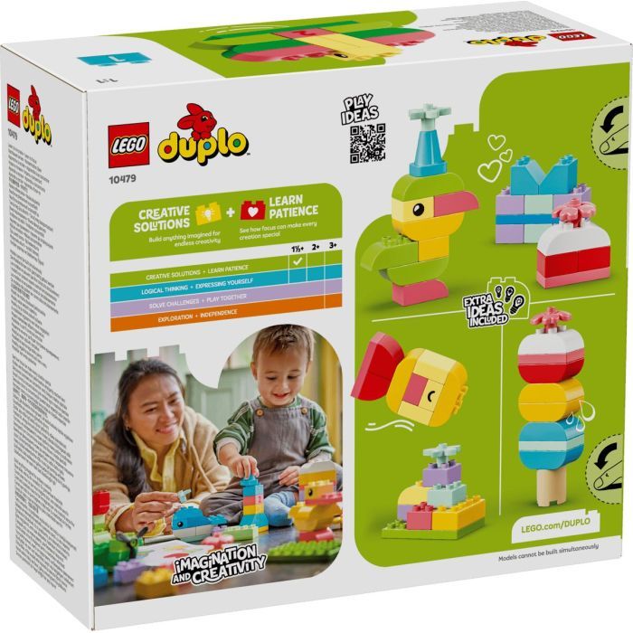 Конструктор LEGO DUPLO Коробка кубиков для ярких творческих сборников (10479) изображение 4