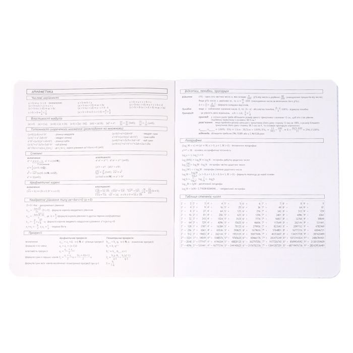 Тетрадь ZiBi MONOCHROME 48 листов, клетка алгебра (ZB.1705-05) изображение 3