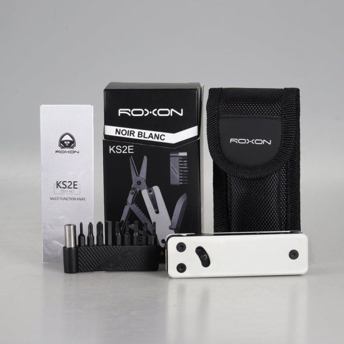 Мультитул Roxon KS2E Noir, чорне лезо, білий (KS2ENoirBlancEdge) изображение 7