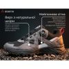 Кроссовки Humtto чоловічі трекінгові Hiker швидка шнурівка сірі/чорні 46 (110629A-2-46)