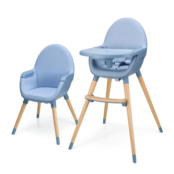 Стілець для годування Kinderkraft 2 в 1 Fini 2 Grey (5902533924509)