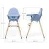 Стілець для годування Kinderkraft 2 в 1 Fini 2 Nordic Breeze (5902533929733) зображення 6