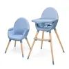 Стілець для годування Kinderkraft 2 в 1 Fini 2 Nordic Breeze (5902533929733)