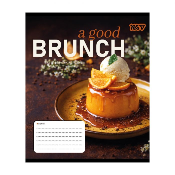 Тетрадь Yes Brunch А5 24 листов линия (769101) изображение 3