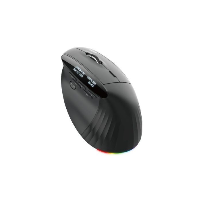 Мышка Acer Smart Fit Vertical Wireless Black (HP.EXPBG.020) изображение 3