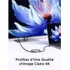 Дата кабель USB-C to USB-C 2.0m 240W 10Gbps braided black Ugreen (95619) изображение 5