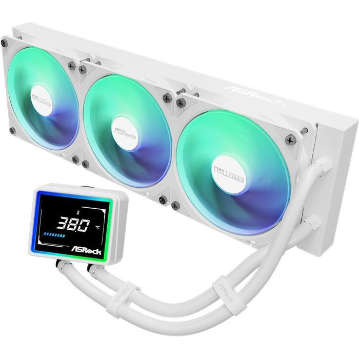 Система жидкостного охлаждения ASRock Challenger White 360 Digi изображение 2