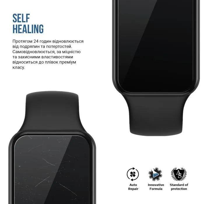 Плівка захисна Armorstandart Matte hydrogel Amazfit Band 7 6 pcs (ARM91952) зображення 3
