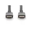 Кабель мультимедийный HDMI M to HDMI M 3.0m V2.1 8K60Hz 48Gbps black Digitus (DB-330200-030-S) изображение 2