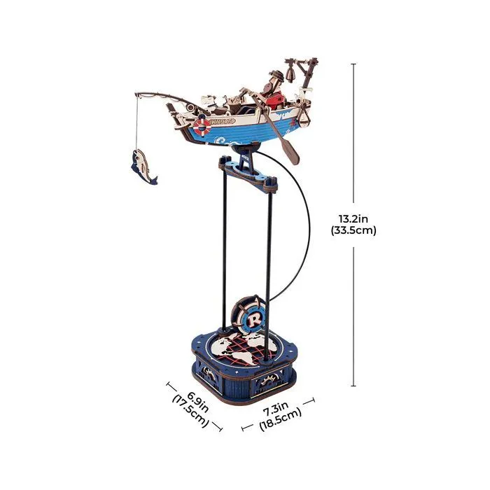 Конструктор Robotime Rokr 3D Оушен Фішер (MCD02) зображення 5