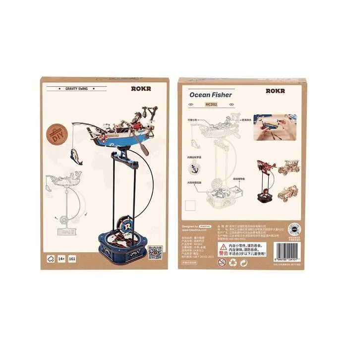 Конструктор Robotime Rokr 3D Оушен Фішер (MCD02) зображення 6