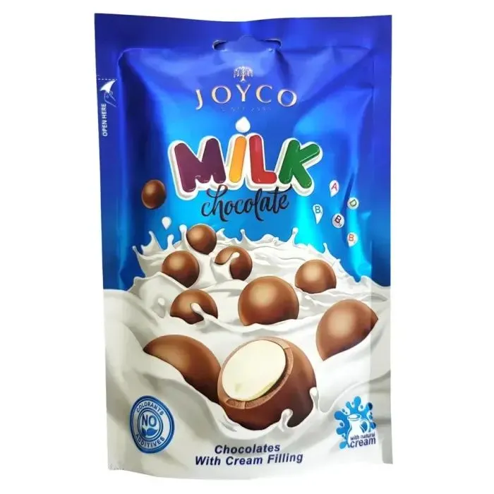 Конфета JOYCO Шоколадные со сливочной начинкой 60 г (4850001396550)