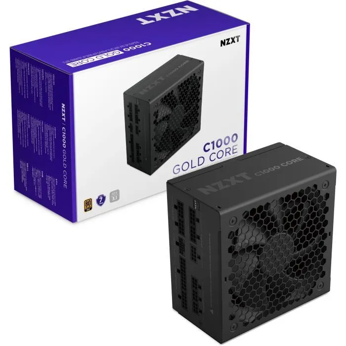Блок питания NZXT 1000W (PA-0G3BB-EU) изображение 3