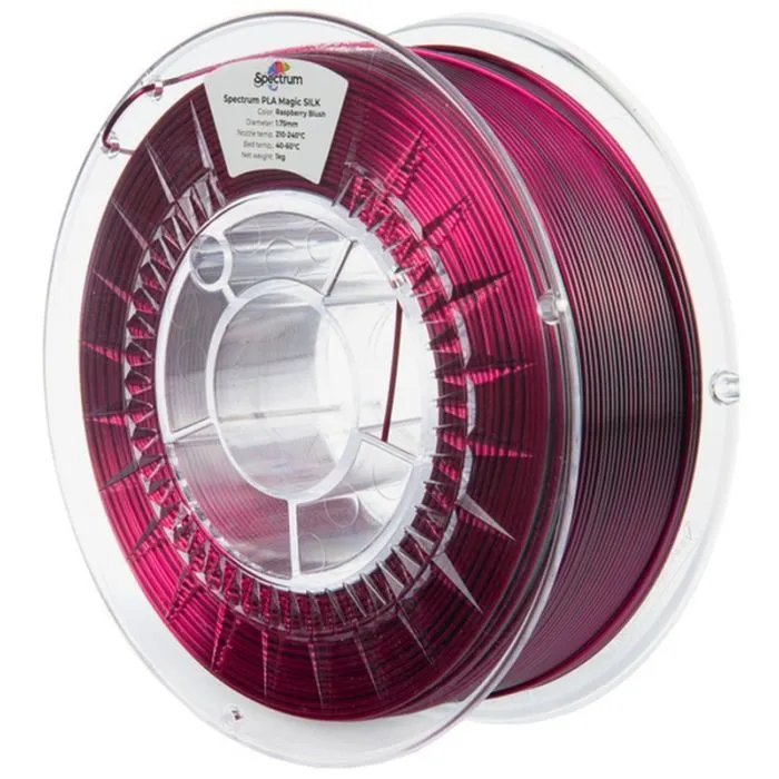 Пластик для 3D-принтера Spectrum PLA Magic SILK 1.75mm 1kg RaspberryBlush (81407)