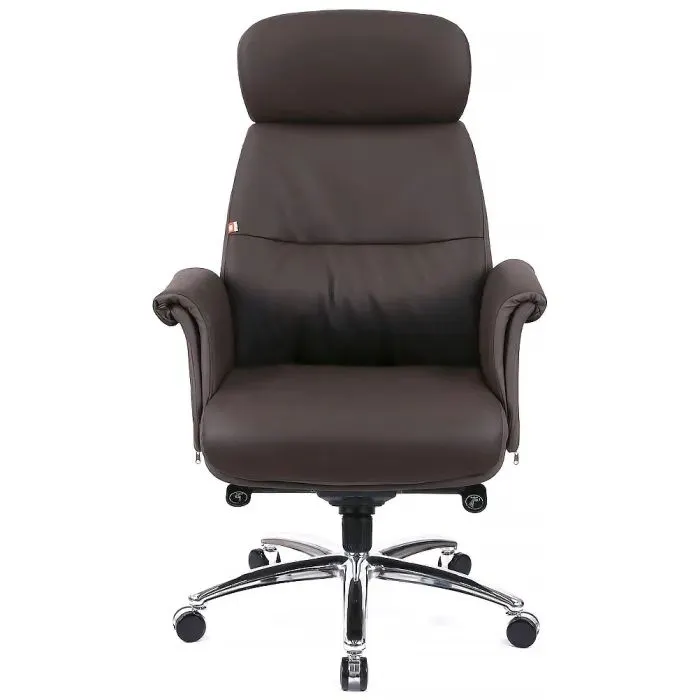 Офисное кресло Аклас Драгобрат, AL MB, Кожа LC-K Dark Brown/PU Dark Brown (00179839) изображение 2