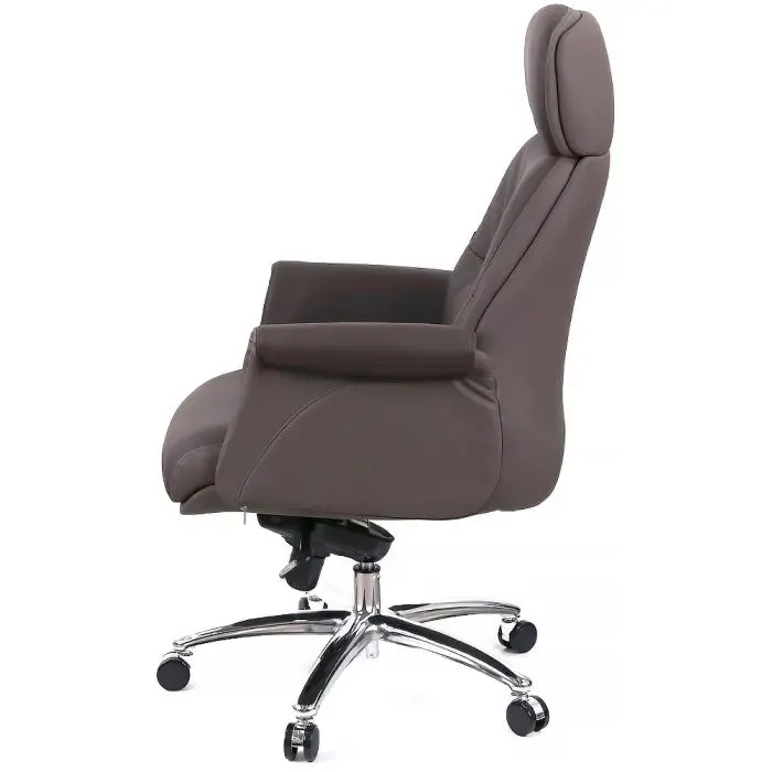 Офисное кресло Аклас Драгобрат, AL MB, Кожа LC-K Dark Brown/PU Dark Brown (00179839) изображение 3