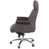 Офисное кресло Аклас Драгобрат, AL MB, Кожа LC-K Dark Brown/PU Dark Brown (00179839) изображение 3