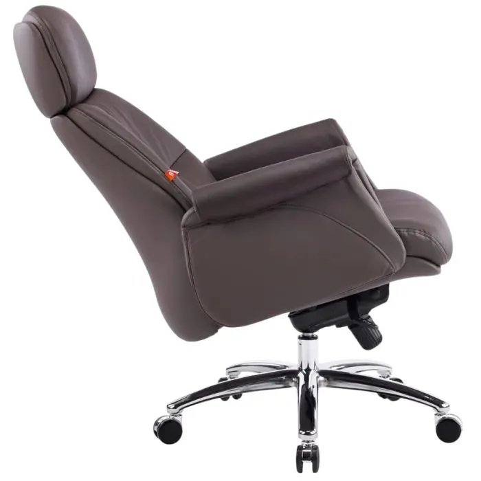 Офисное кресло Аклас Драгобрат, AL MB, Кожа LC-K Dark Brown/PU Dark Brown (00179839) изображение 6