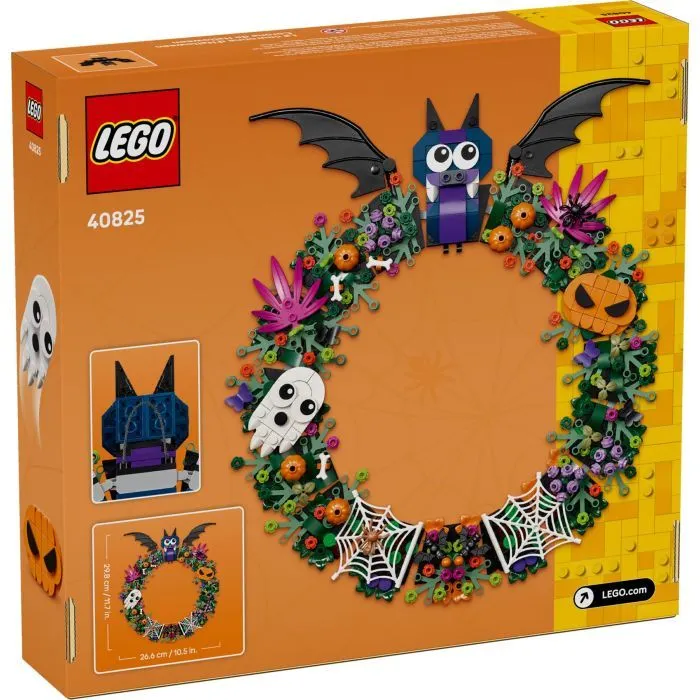 Конструктор LEGO Iconic Венок на Хэллоуин (40825) изображение 4