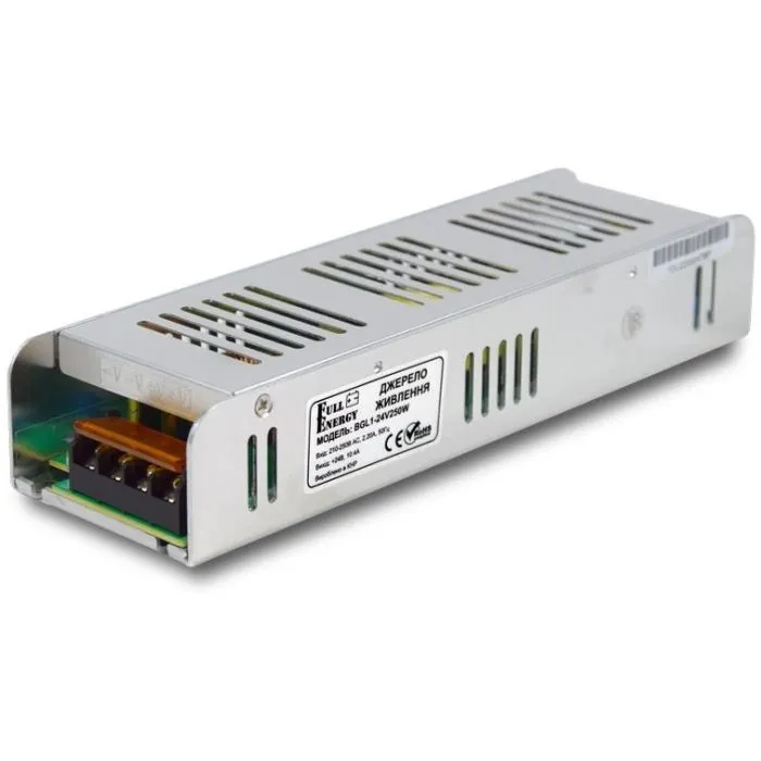 Блок питания для систем видеонаблюдения Full Energy BGL1-24V250W