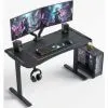 Комп'ютерний стіл GT Racer T-1452 Black (T-1452 (140x60x73) Black) зображення 4