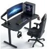 Комп'ютерний стіл GT Racer T-1452 Black (T-1452 (140x60x73) Black) зображення 6