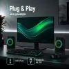 Акустическая система ColorWay PulseRing 2.0 RGB USB Black (CW-SPU04BK) изображение 8