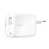 Зарядное устройство Belkin 2xUSB-C 67W GaN PD3.2 PPS + built-in cable USB-C 1.0m white (WCH022KQWH) изображение 14