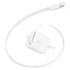 Зарядное устройство Belkin 2xUSB-C 67W GaN PD3.2 PPS + built-in cable USB-C 1.0m white (WCH022KQWH)