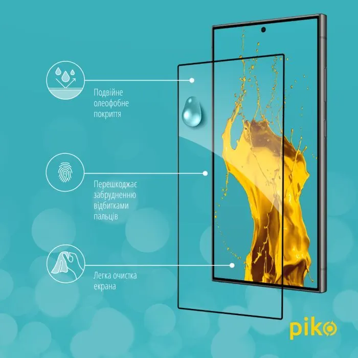 Скло захисне Piko Full Glue ESD Samsung S26 Ultra Black (1283126634369) зображення 5