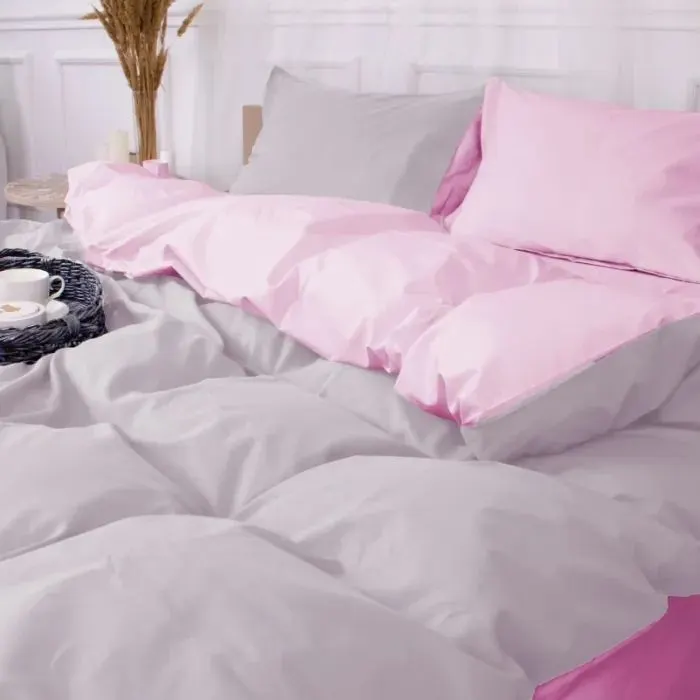 Постільна білизна MirSon Poplin Line 018 + 054 Richelle 143 x 210 (2200006282778) зображення 3