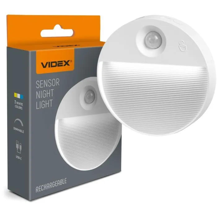 Світильник Videx акумуляторний з датчиком руху (VL-NL105W) зображення 12