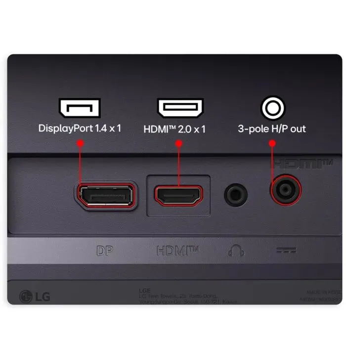 Монитор LG 25G550B-B изображение 7
