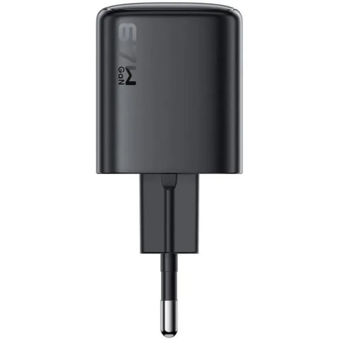 Зарядний пристрій Acefast USB-C 67W GaN black (6974316285717) зображення 4