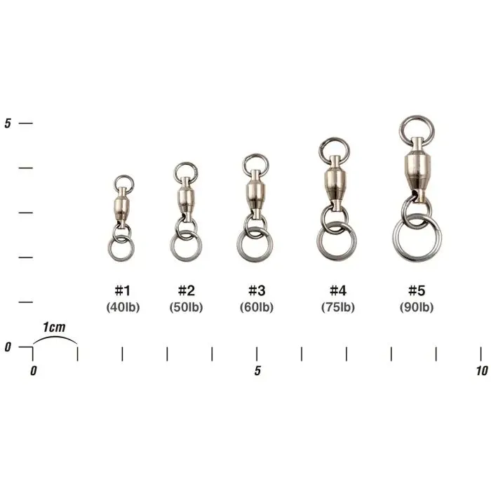 Вертлюг Decoy PR-12 Power Roll Ring з заводним кільцем No.3 (2 шт/уп) (1562.03.94) изображение 2