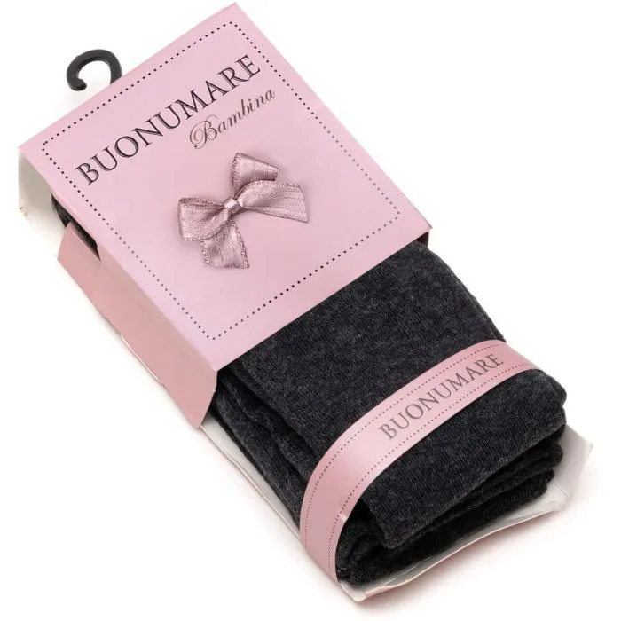 Колготки детские BNM однотонные (M0C0301-0143-11G-darkgray) изображение 2