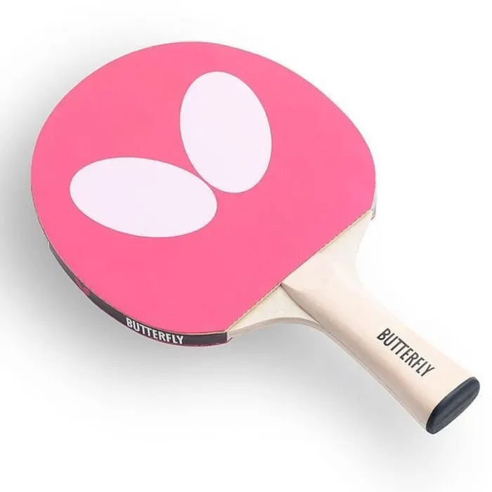 Ракетка для настільного тенісу Butterfly Logo Racket Pink FL (6017873302) (932192)
