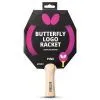 Ракетка для настільного тенісу Butterfly Logo Racket Pink FL (6017873302) (932192) зображення 2