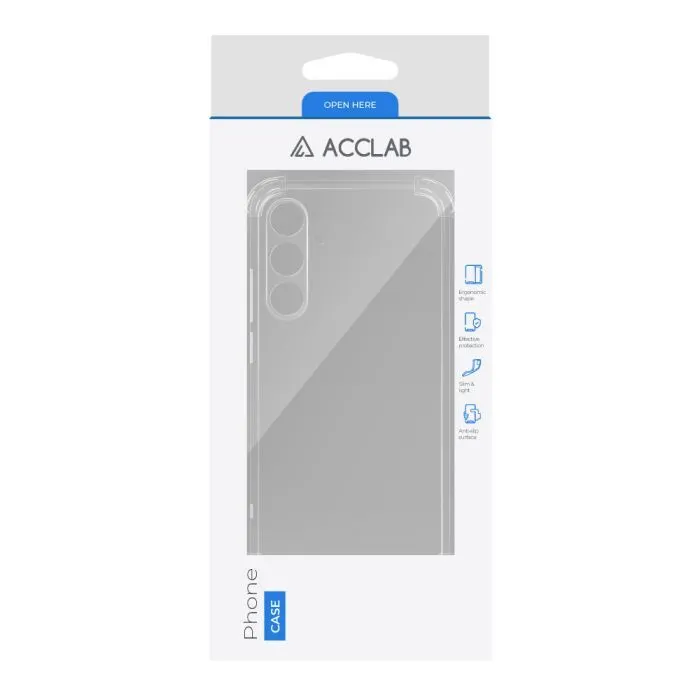 Чохол до мобільного телефона ACCLAB ShockProof Samsung Galaxy M35 Transparent (1283126599187) зображення 2