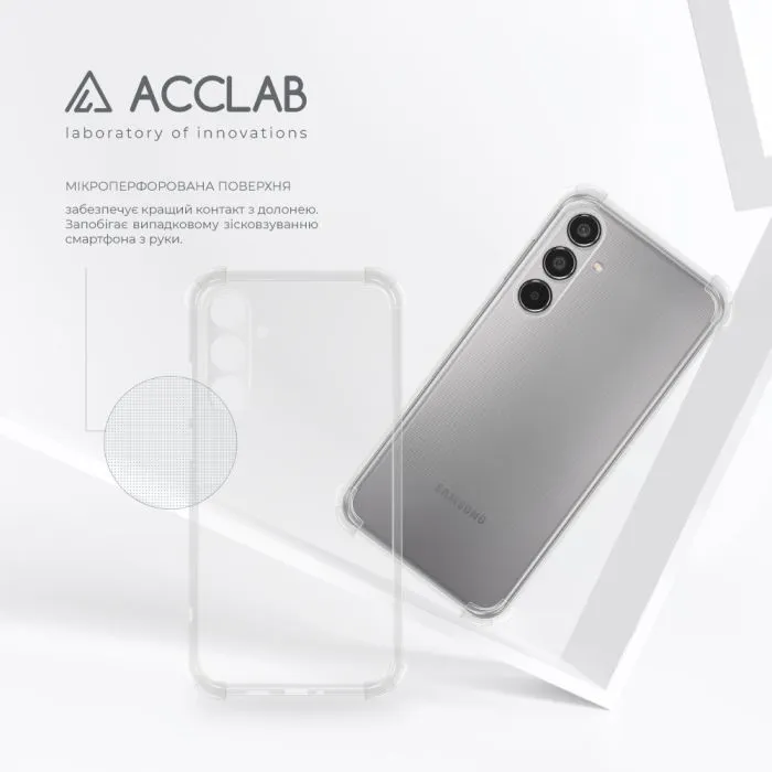 Чохол до мобільного телефона ACCLAB ShockProof Samsung Galaxy M35 Transparent (1283126599187) зображення 5