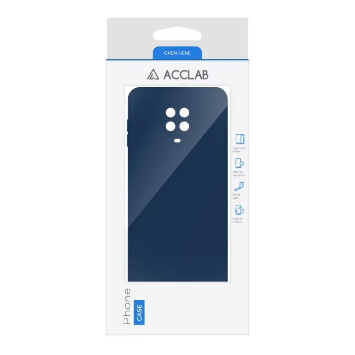 Чохол до мобільного телефона ACCLAB SoftShell Xiaomi Redmi Note 9S Light Blue (1283126587429) зображення 2